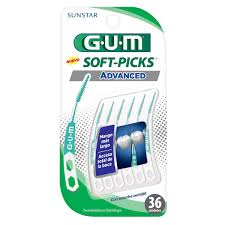 Soft-picks G.U.M advanced 36 unidades