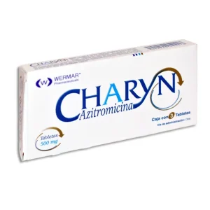 CHARYN AZITROMICINA 500 MG C/3