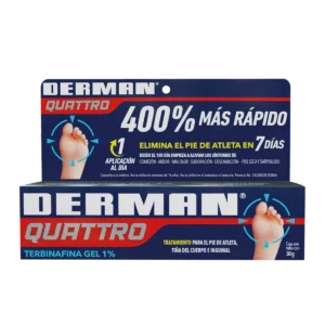 Derman Quattro, Terninafina Gel 1 % 30 g