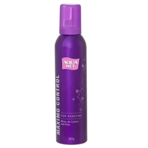 Mousse aqua net maximo control 227g