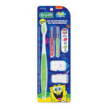 Kit de ortodoncia bob esponja G.U.M