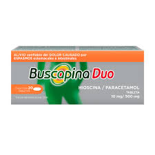 Hioscina/Paracetamol 10mg/500mg c/20tabs