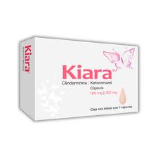 KIARA (CLINDAMICINA/KETOCONAZOL) CON 7 CAPS