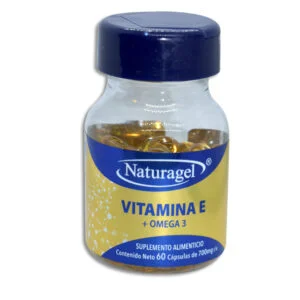 Vitamina E omega 3- Naturagel 60 capsulas