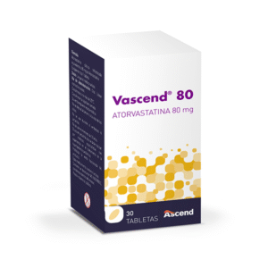 Atorvastatina 80 mg, 30 tab / Vascend