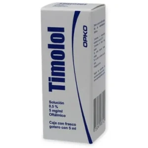 Timolol 5g frasco 5ml