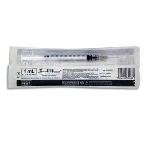 Jeringa 1 Ml Insulina Aguja Intercambiable