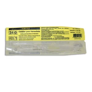 Cateter 24g (amarillo pediatrico)