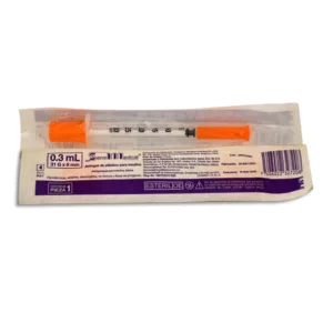 Jeringa 0.3ml insulina