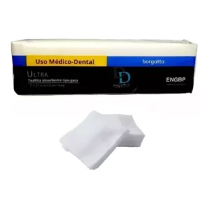 GASA ULTRA ABSORBENTE CON 200 PZS 2" X 2"