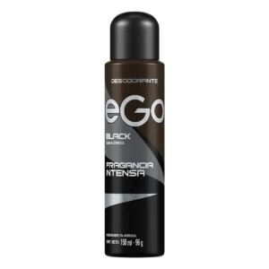 Desodorante eGo black fragancia intensa 150ml cedro y citricos