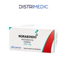 Norabino Amiodarona 200mg c/20 tabs