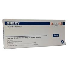 Tadalafil 5mg c/28 tabs Onexy