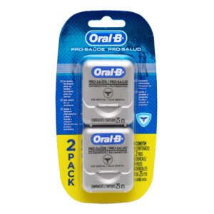 HILO DENTAL EXPERT LIMPIEZA PROFUNDA ORAL B SABOR MENTA 2 PACK CON 25 M C/U.LOTE: 5287W630VAL