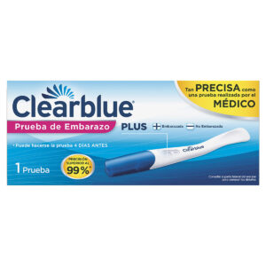 Prueba de embarazo claerblue