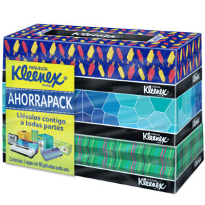 Pañuelo Kleenex Ahorro Pack, 3 Cajas Con 90 Pañuelos Cada Una