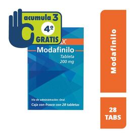 Modafinilo 200mg c/28 tabs aurax
