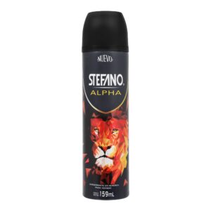 DESODORANTE EN AEROSOL STEFANO ALPHA 159 ML