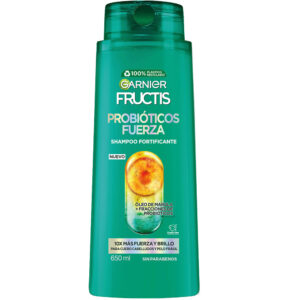 Garnier fructis probióticos fuerza shampoo 650ml