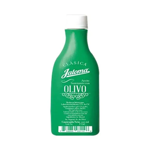 Aceite suavizante con olivo 120 ml, desmaquillante / JALOMA