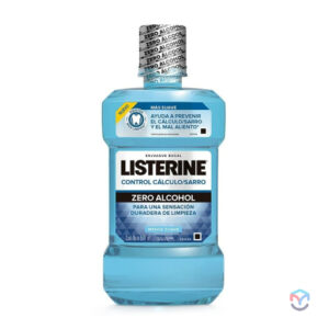 Listerine control calculo/sarro 250 ml enjuague bucal
