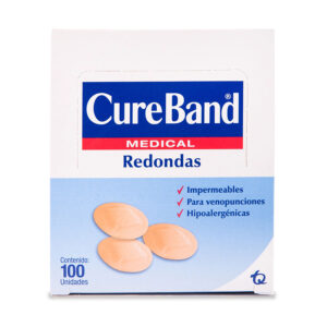 Curitas redondos c/100 uniades CUREBAND