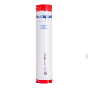 Tela Adhesiva Seda Tipo Hospital Color Blanco Con 12 Piezas 2.5 Cm X 10 M Leukoplast