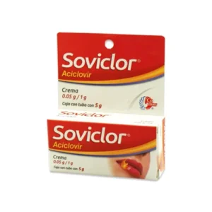 SOVICLOR (ACICLOVIR), TUBO CON 5 G
