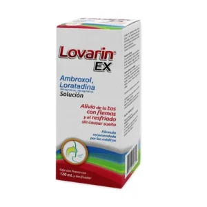 LOVARIN EX (AMBROXOL CON LORATADINA) 120 ML