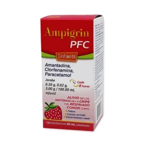 Amantadina, clorfenamina, paracetamol, AMPIGRIN PFC c/60ml INFANTIL