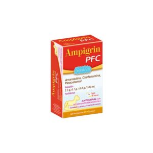 Amantadina, clorfenamina, paracetamol pediatrico ampigrim pfc
