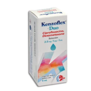 Ciprofloxacino, dexametasona 3.5-1mg/ml frasco c/5ml KENZOFLEX-DUO