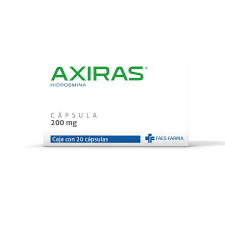HIDROSMINA 200MG CAJA CON 20 PAPSULAS AXIRAS, FAES FARMA