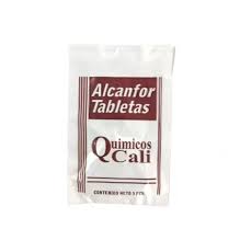Tabletas de alcanfor c/3